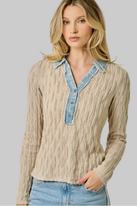 Sloane Henley Top