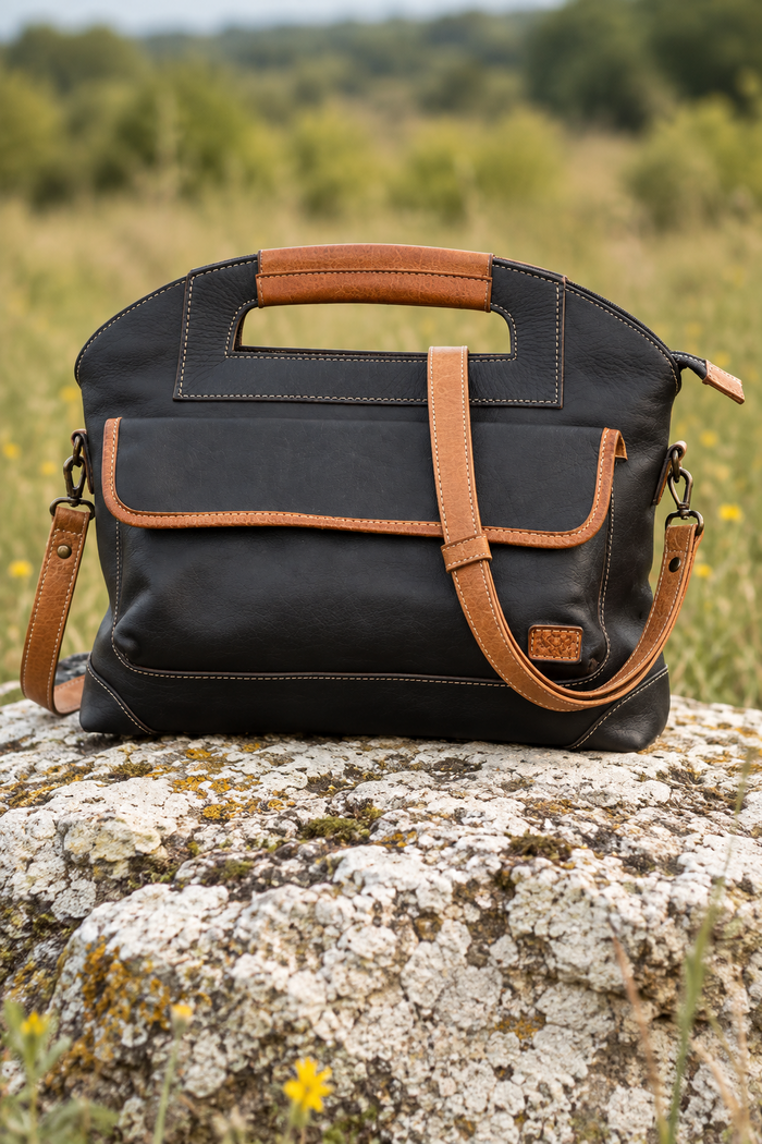 BedStu Greenway Bag | Black Oats Rustic
