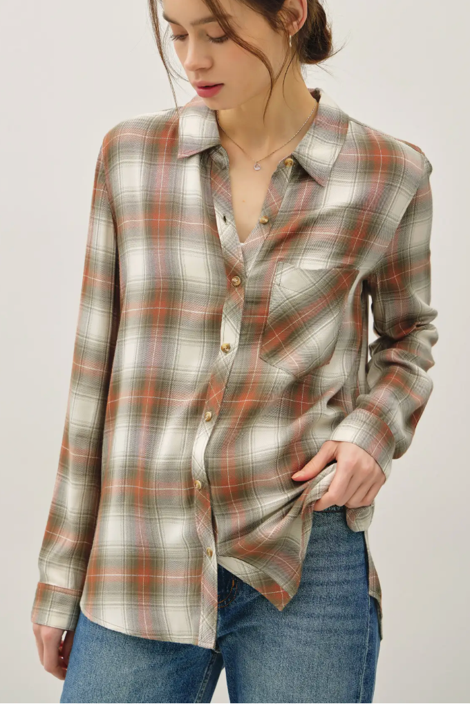 Riley Plaid Shirt | Arrival 9/24