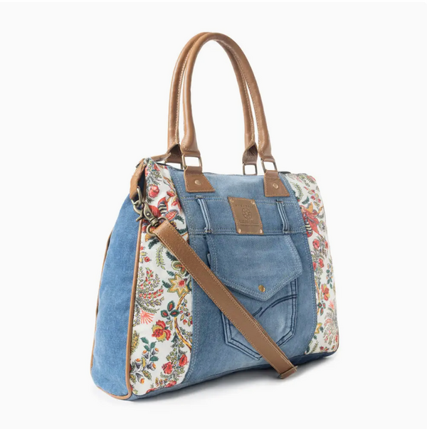 Crimson Denim Handbag | Arrival 9/30