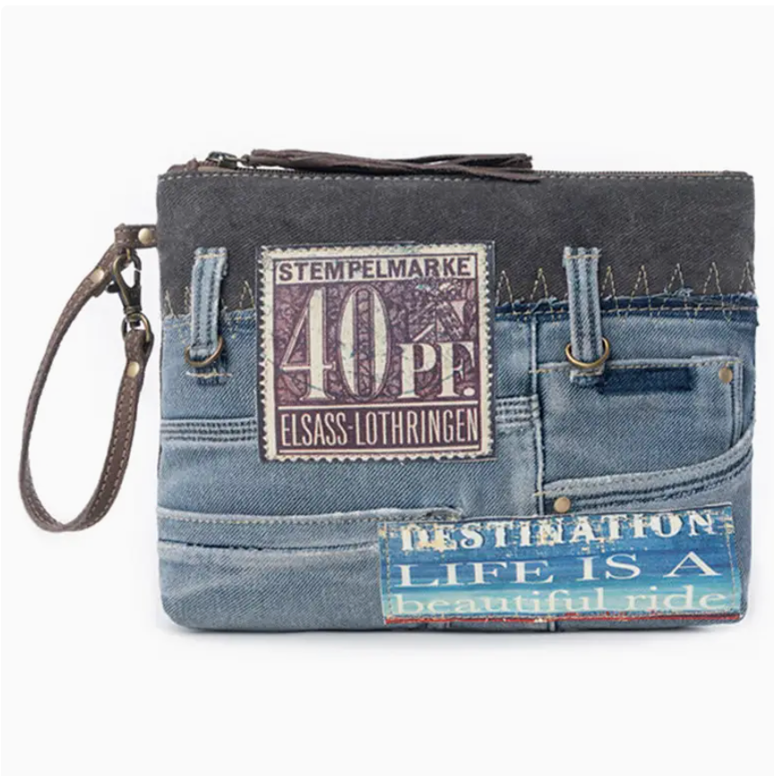 Gormully Denim Wristlet | Arrival 9/30
