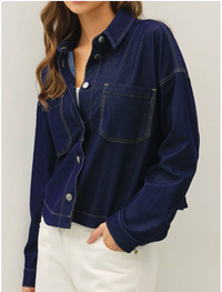 Timberline Knit Denim Jacket | Arrival 10/3