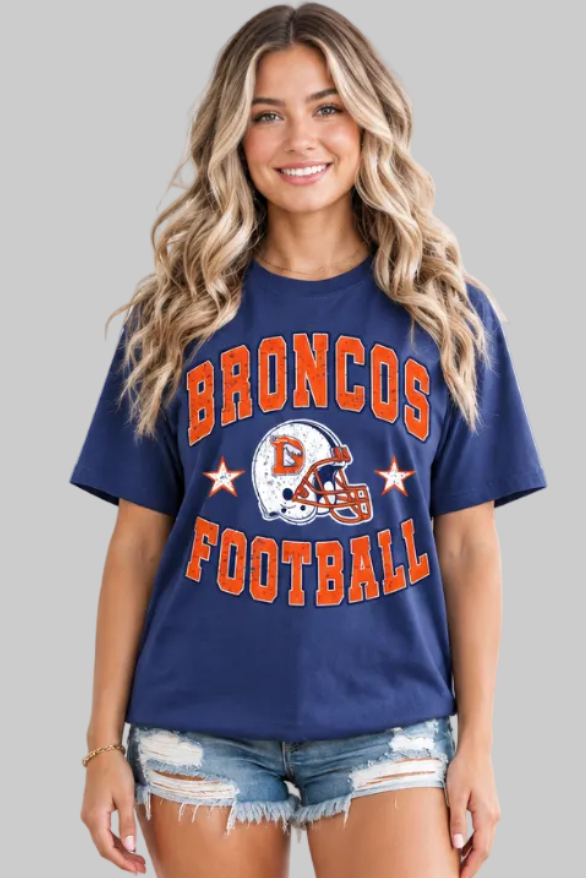 Denver Broncos Football Tee