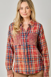 Woodlands Plaid Top | Arrival 10/21