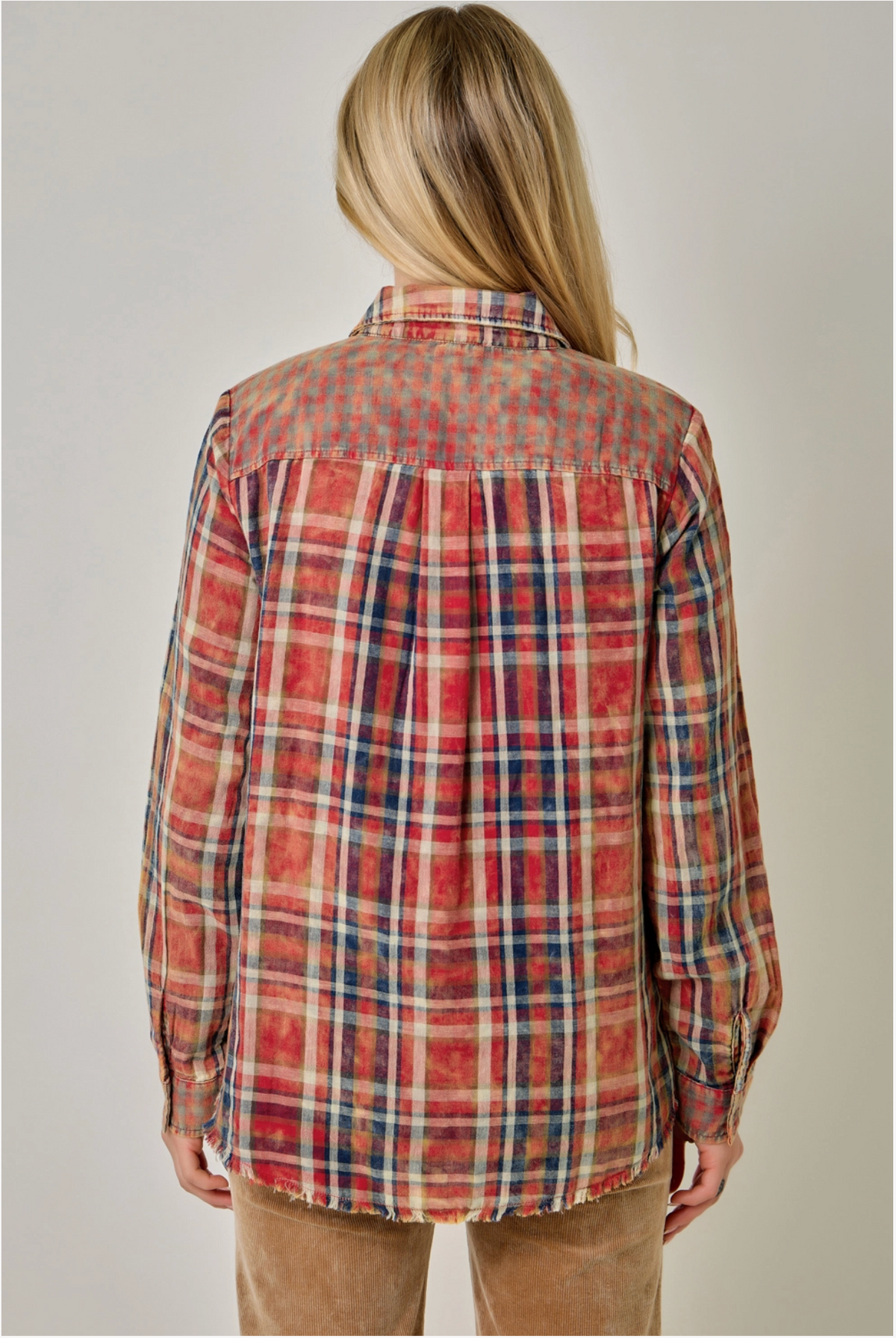 Woodlands Plaid Top | Arrival 10/21