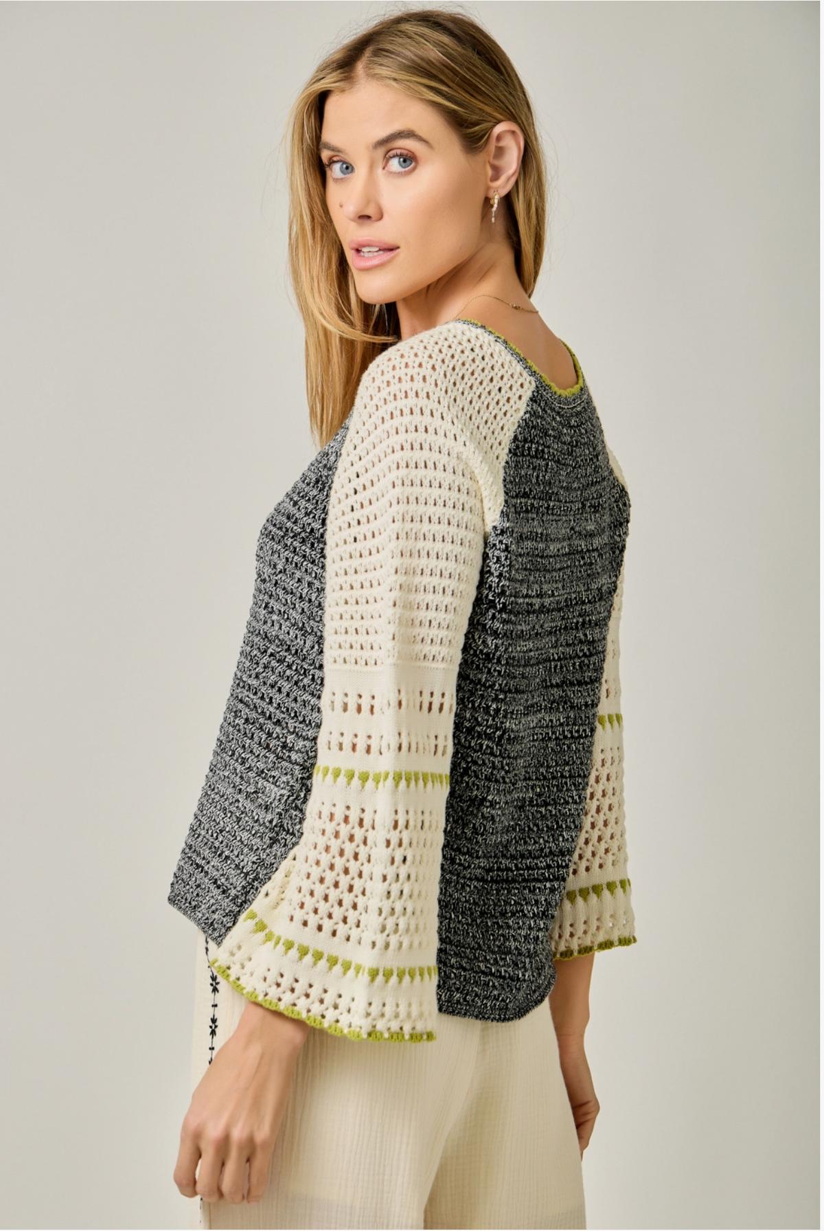 Aubrey Crochet Sweater