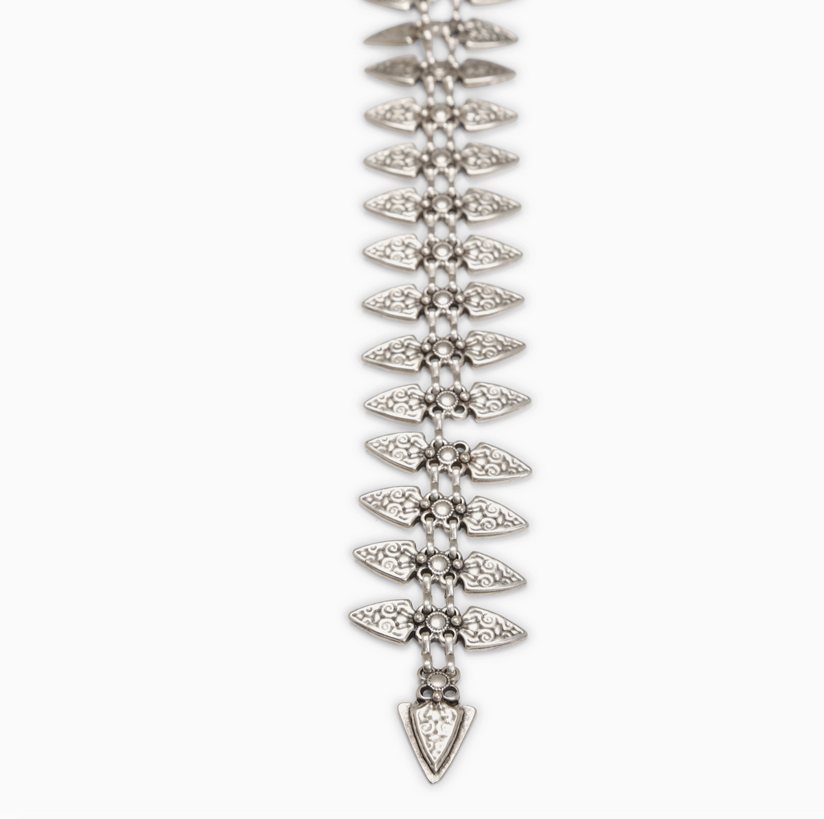 Pasadena Pewter Necklace