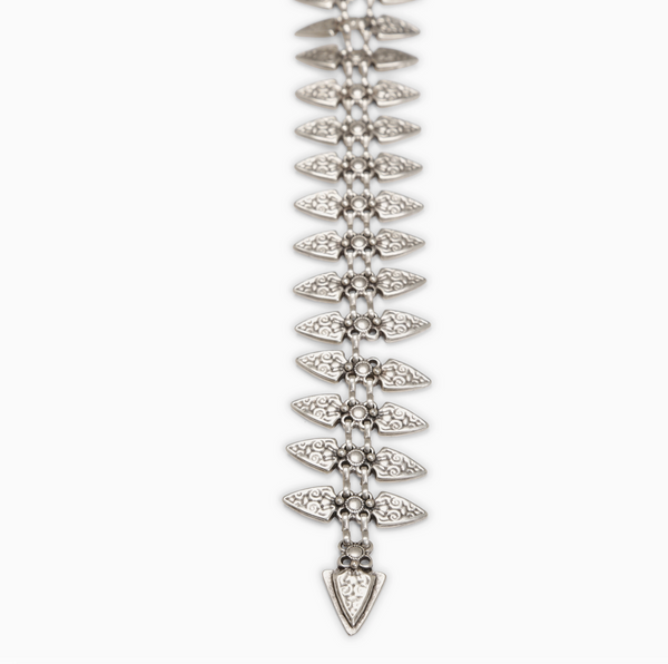 Pasadena Pewter Necklace