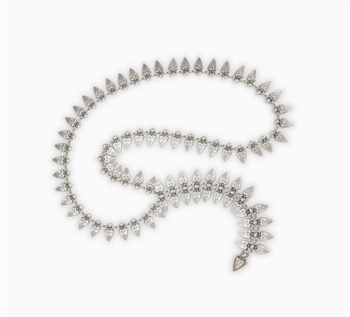 Pasadena Pewter Necklace