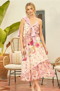 Heatwave Mixed Print Dress