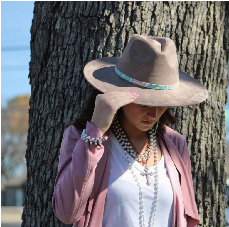 Pearl & Copper Necklace
