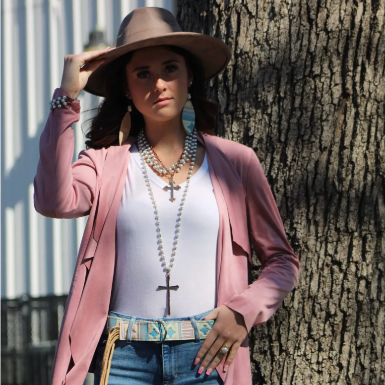 Pearl & Copper Necklace