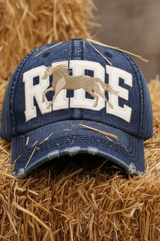 Ride Ball Cap - Denim