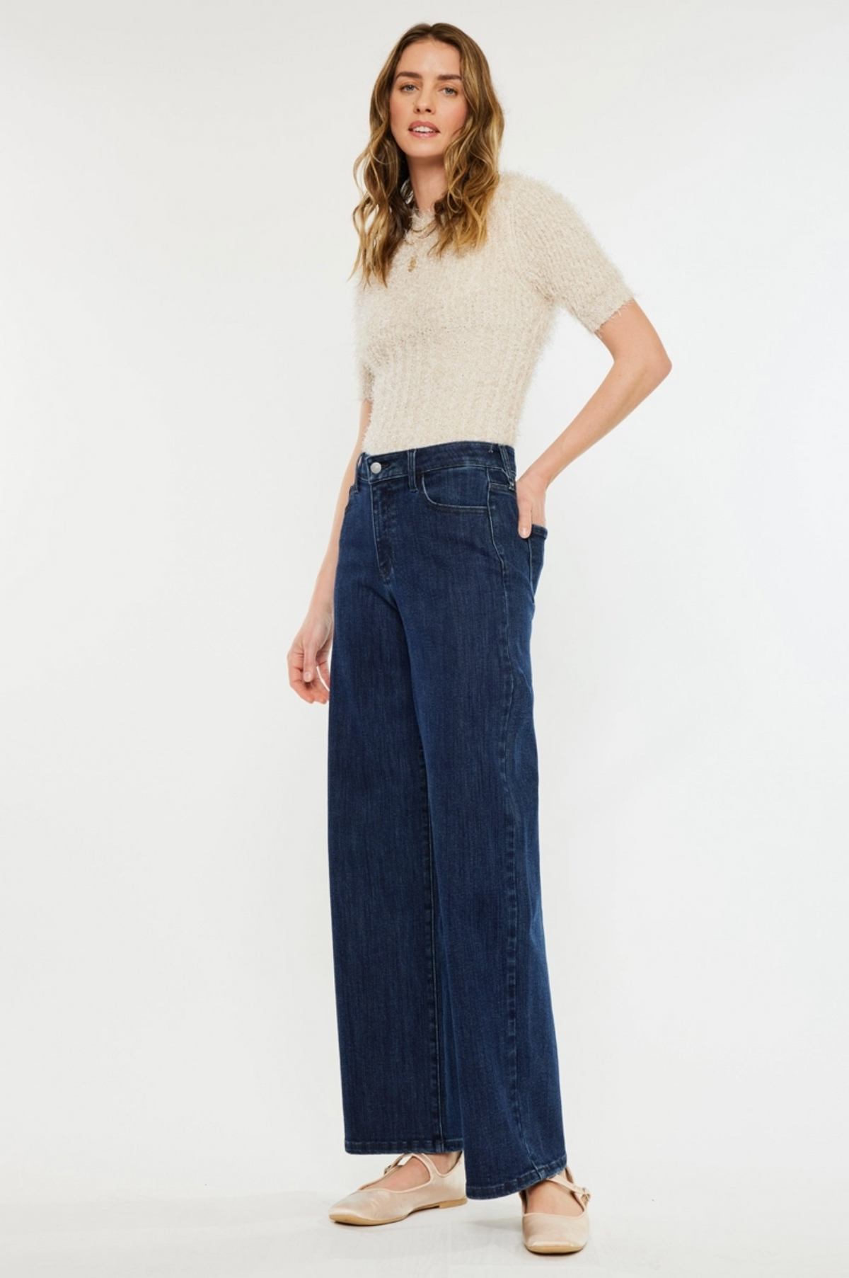 Classic Dark Wash Straight Jean