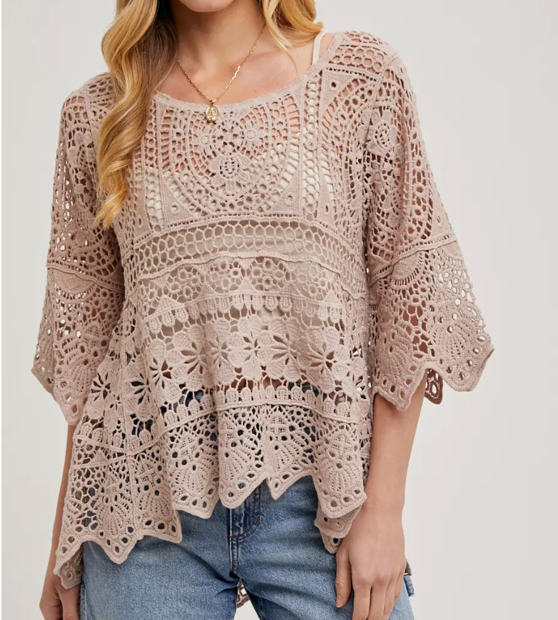Breezy Crochet Top | Arrival 6/25