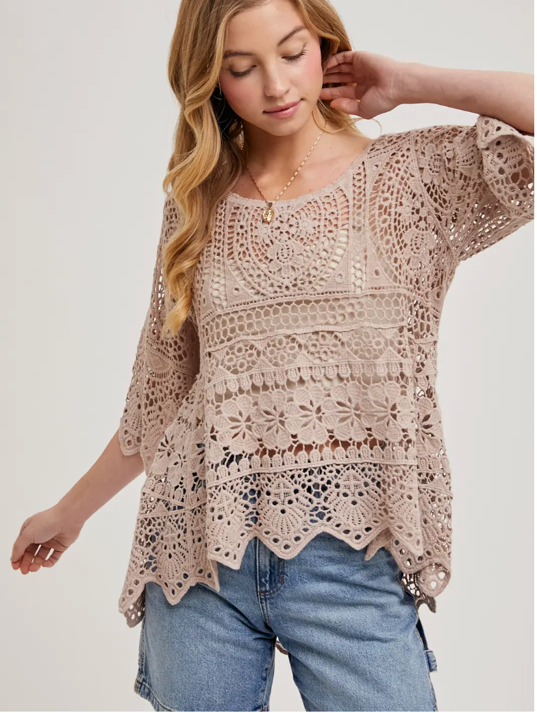 Breezy Crochet Top | Arrival 6/25