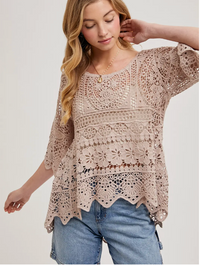 Breezy Crochet Top | Arrival 6/25