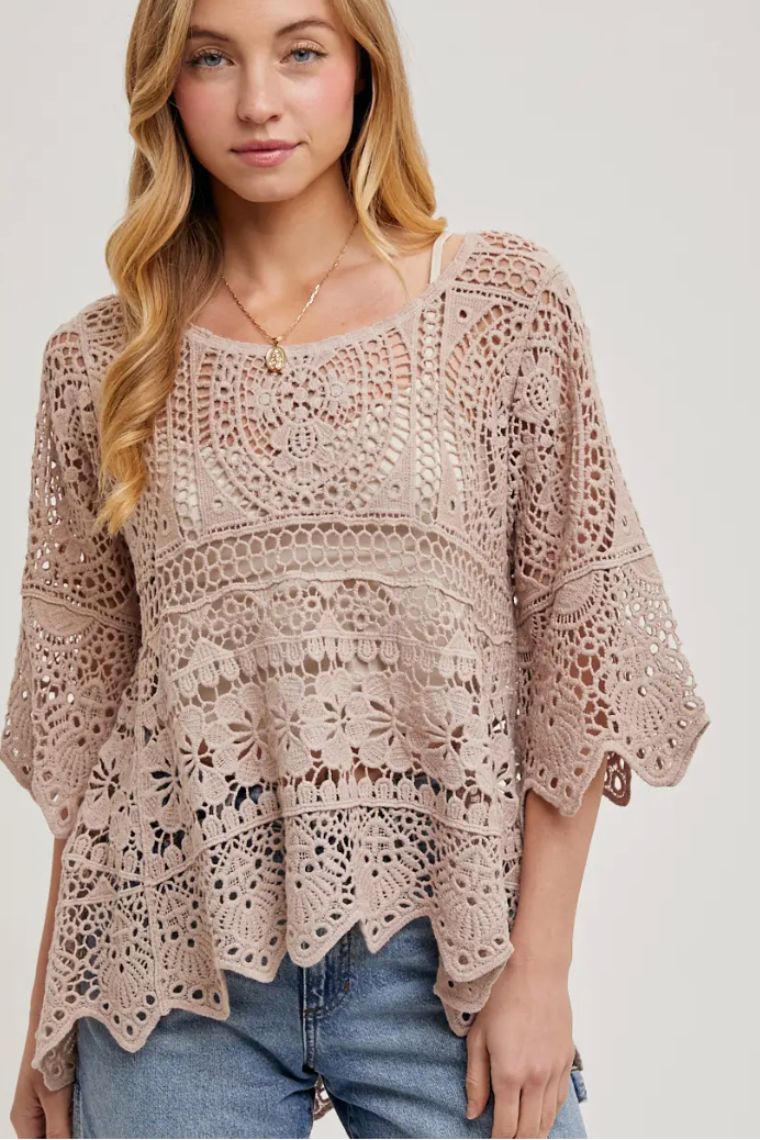 Breezy Crochet Top | Arrival 6/25