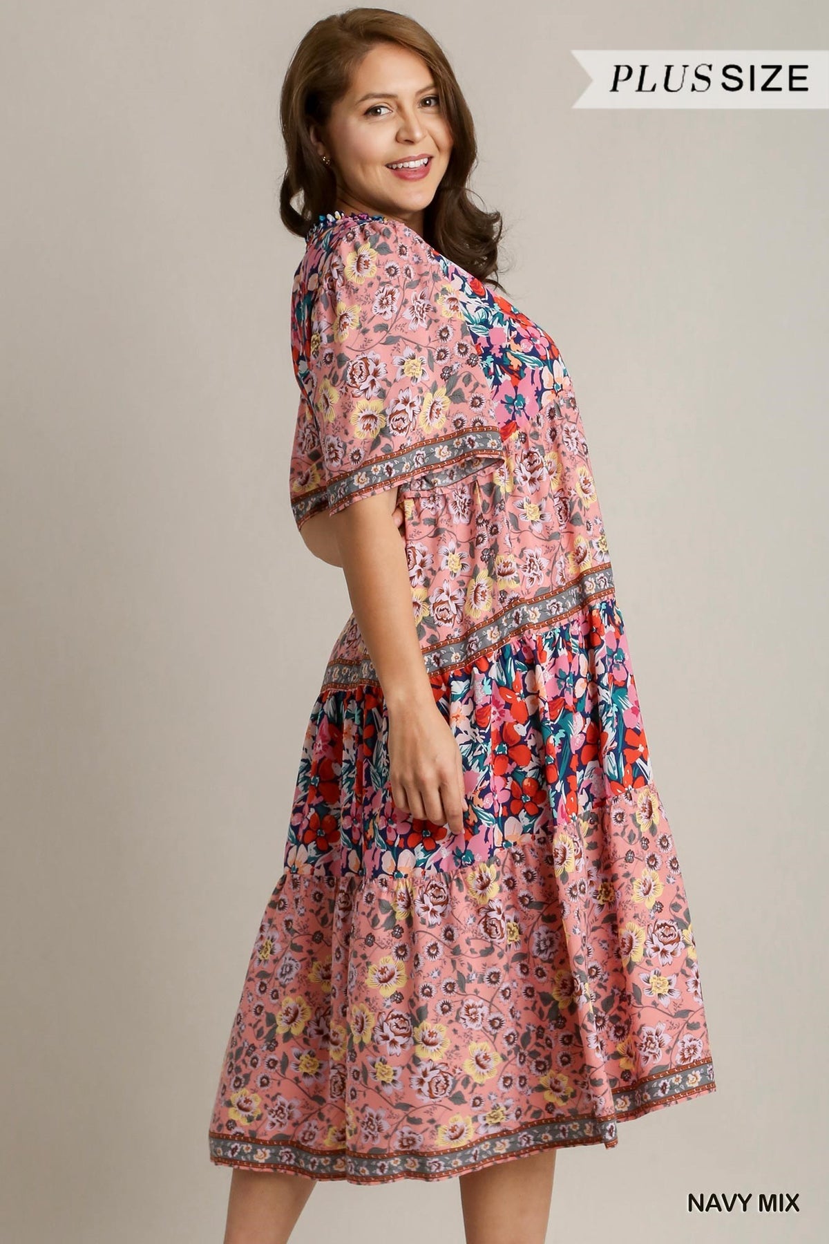 Rosa Print Dress | Arrival 3/29 - Cinderella Ranch Boutique