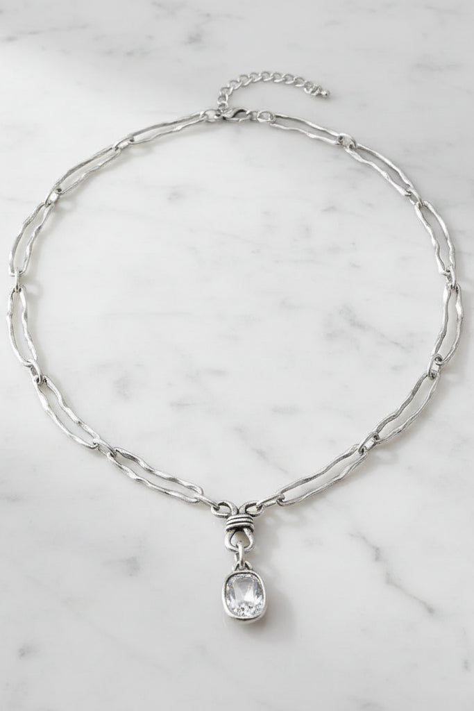 Pewter Chelsey Necklace