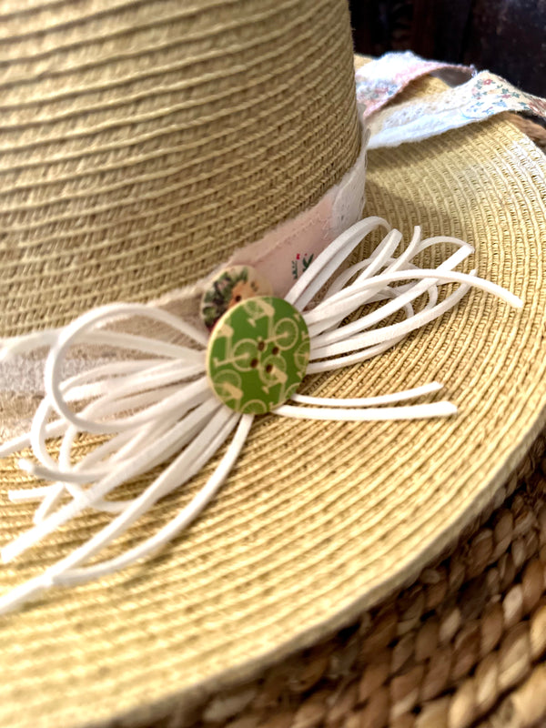 MiMi Straw Hat - Cinderella Ranch Boutique