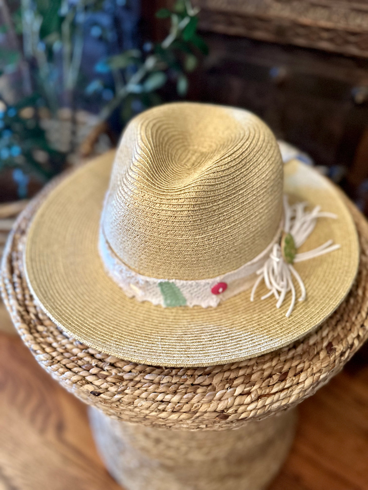 MiMi Straw Hat - Cinderella Ranch Boutique