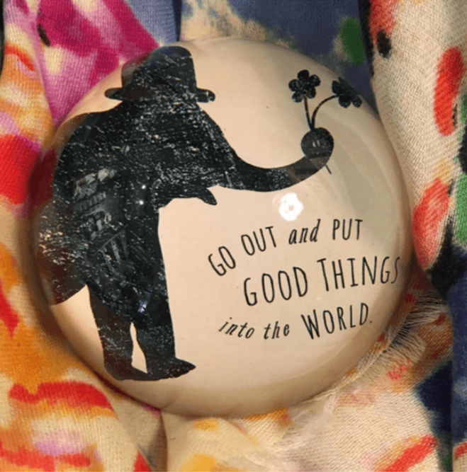 Paperweight | Put Good Things - Cinderella Ranch Boutique