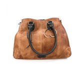 BedStu Bruna Bag - Tan/Black Rustic - Cinderella Ranch Boutique