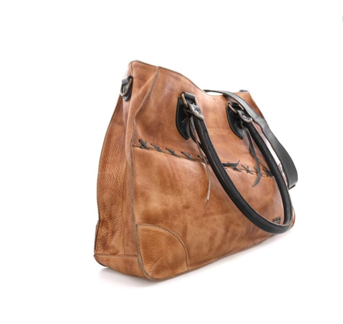 BedStu Bruna Bag - Tan/Black Rustic - Cinderella Ranch Boutique