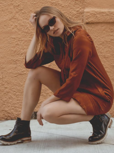 BEDSTU GINGER BOOT - BLACK RUSTIC - Cinderella Ranch Boutique