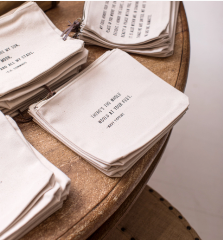 Canvas Zip Bag | Wizard Of Oz - Cinderella Ranch Boutique