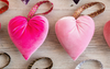 Handmade Velvet Heart - Pink | Hot Pink - Cinderella Ranch Boutique