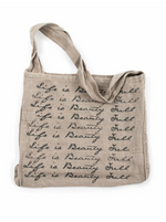 Life Is Beautiful Messenger Bag - Cinderella Ranch Boutique