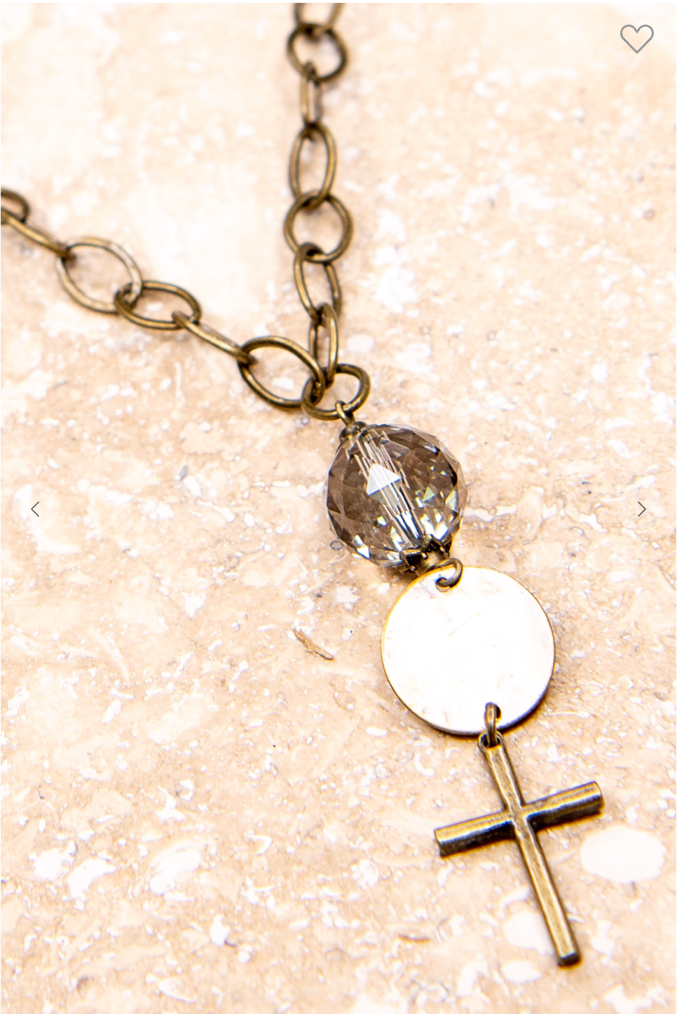 Rose shop mary necklace