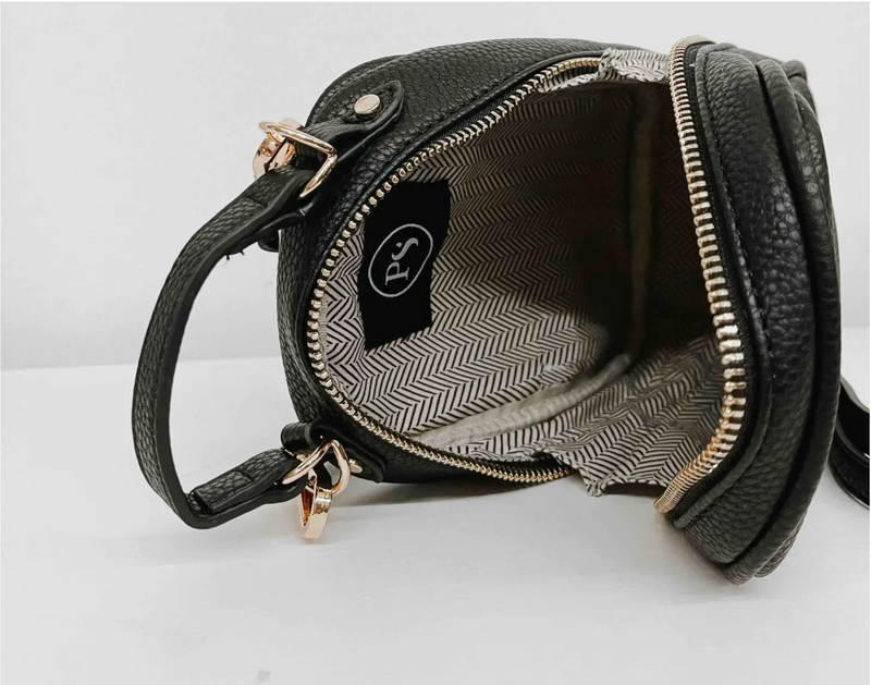 Harlow Vegan Leather Bag - Brown - Cinderella Ranch Boutique