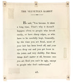 Sugarboo Wall Tarp | Velveteen Rabbit - Cinderella Ranch Boutique