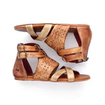BED|STU Capriana Sandal - Cafe Latte Rustic - Cinderella Ranch Boutique