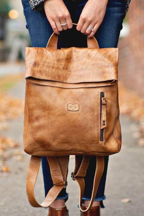 BED|STU HOWIE BACKPACK - TAN RUSTIC - Cinderella Ranch Boutique