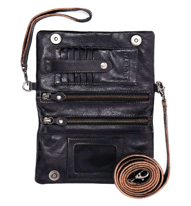 BED|STU  CADENCE CROSSBODY - BLACK RUSTIC - Cinderella Ranch Boutique