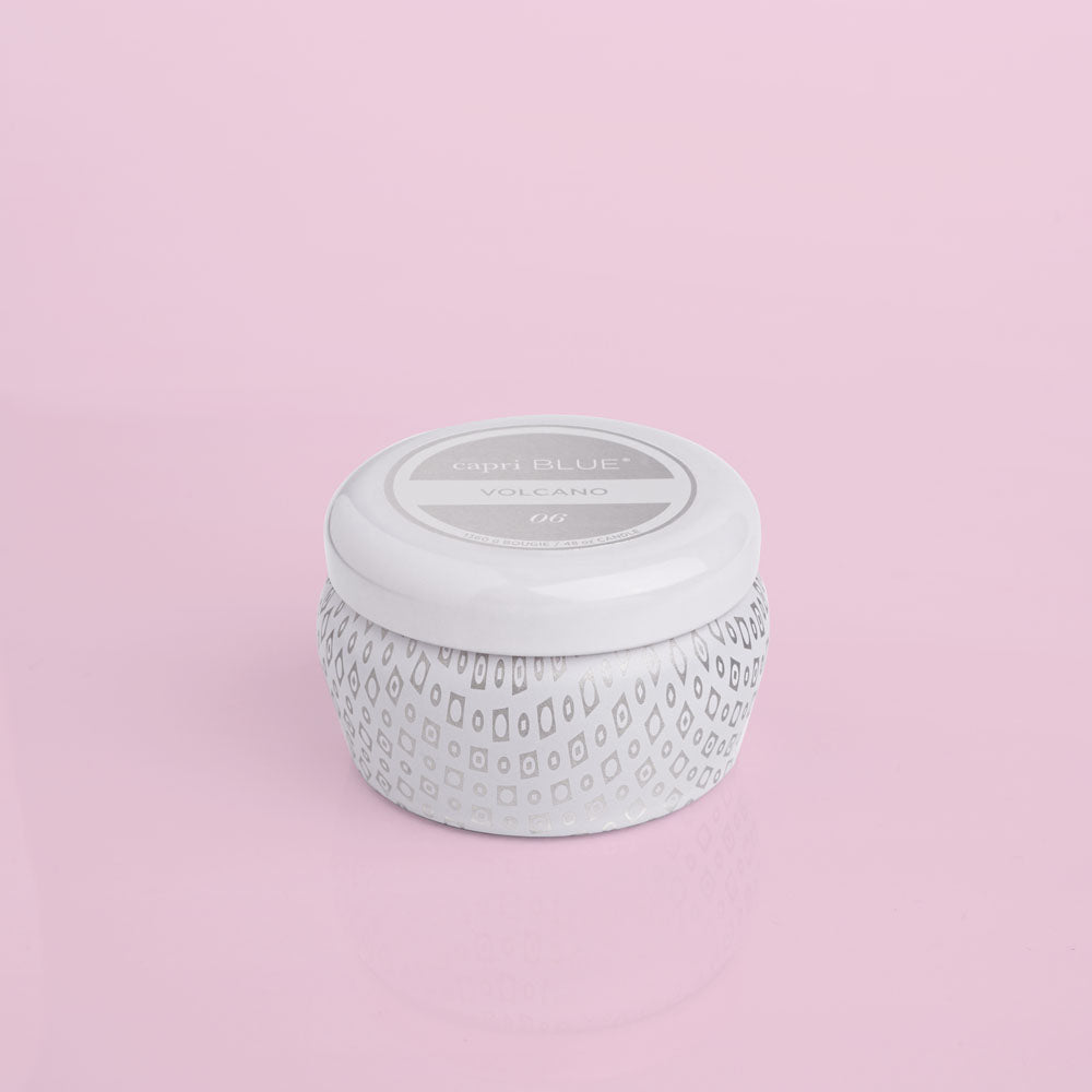 Volcano White Mini Tin - Cinderella Ranch Boutique